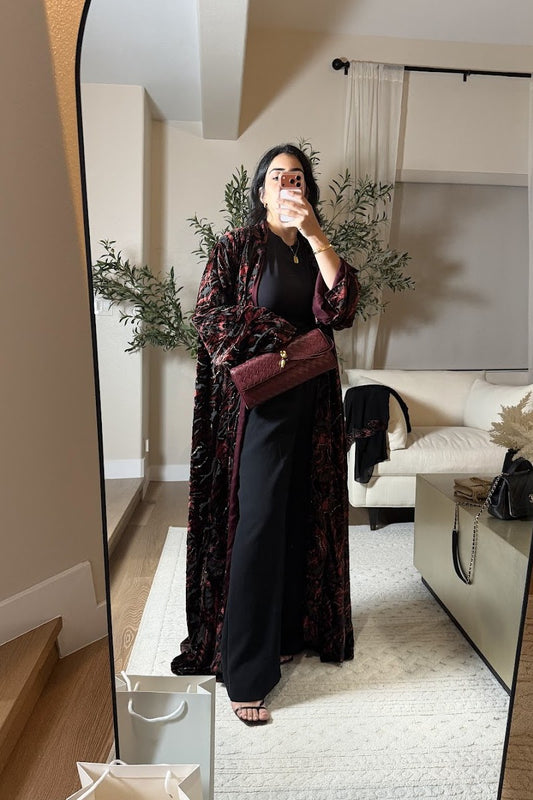 Velvet Abaya